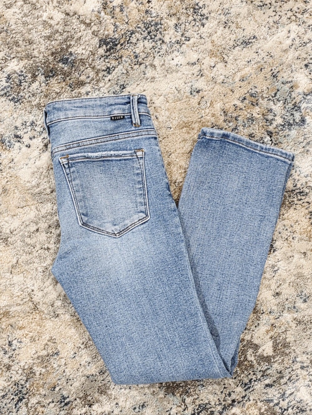 Risen Jeans -High Rise Straight Leg (Size 5)